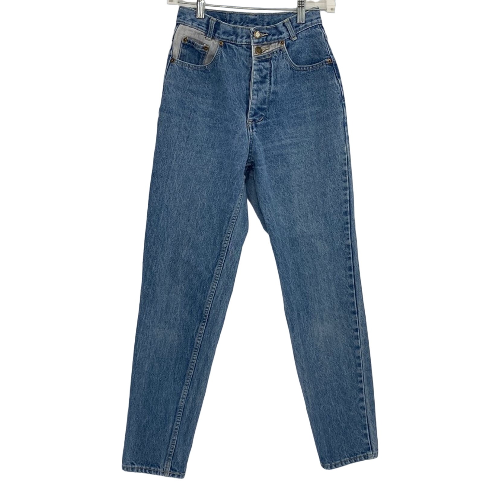 Rose Denim Vintage High Rise Western Mom Jeans Size 5